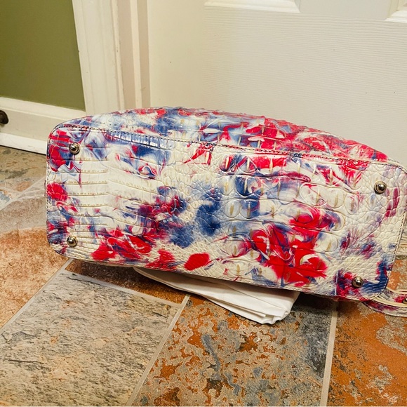 🇺🇸LOWEST PRICE! BRAHMIN Large Duxbury VALOR Melbourne Croc Embossed Leather. - Picture 11 of 16